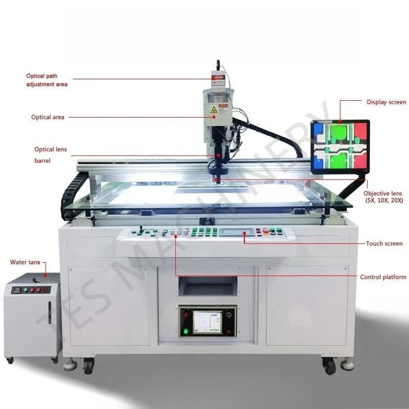 LCD Laser Repair Machine OLED Repair Screen Bright Spot Bright Line Marking Machine Mobile Phone Flat Panel TV LCD Panel Repair