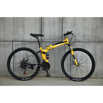 21 Speed Aluminum Alloy Full Shockproof Frame Disc Brake Racing Bike 26 Inch Adults Bicycle