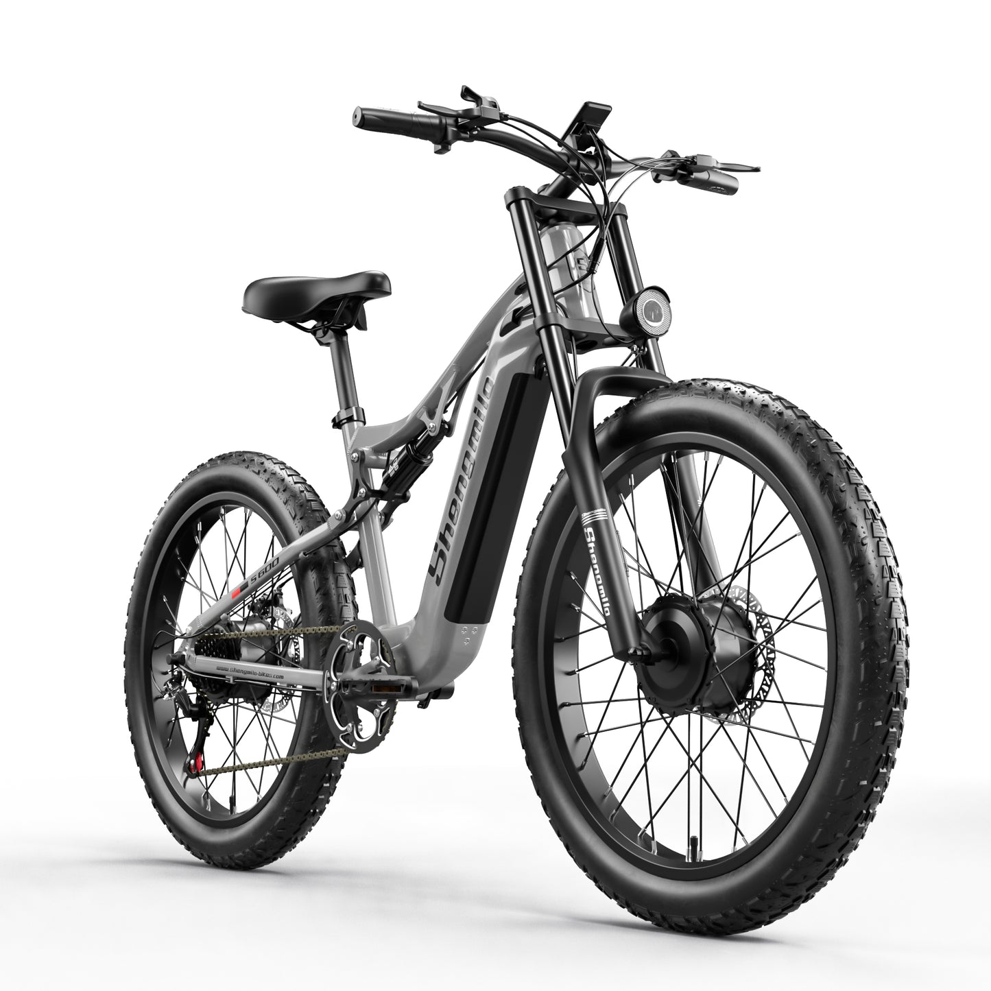 EU USA UK Warehouse 26 Inch Dual Motor Electric Bicycle 48V 17.5Ah Battery Shengmilo S600 Electric Bike 2000W