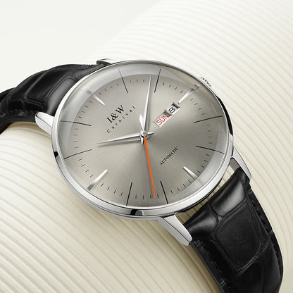 Fashion Men's Watches MIYOTA 8215 Watch Luxury brand CARNIVAL Automatic Mechanical Wristwatch Sapphire Double Calendar Men Watch