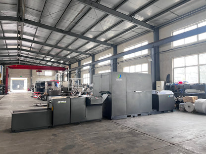 JD440E High-Speed Automatic Four Color Rotary Digital Inkjet Print Machine for Books Newspapers Bill Printing on Flex Material