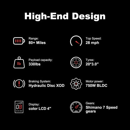 US Store Hot Sell Electric Bike  Hovsco Ebike Long RangeE Bike Large Capacity Aluminum Alloy  Electric Bicycle