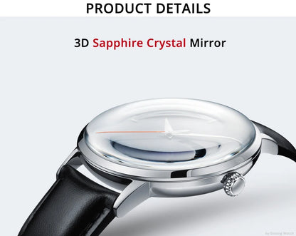 Fashion Men's Watches MIYOTA 8215 Watch Luxury brand CARNIVAL Automatic Mechanical Wristwatch Sapphire Double Calendar Men Watch