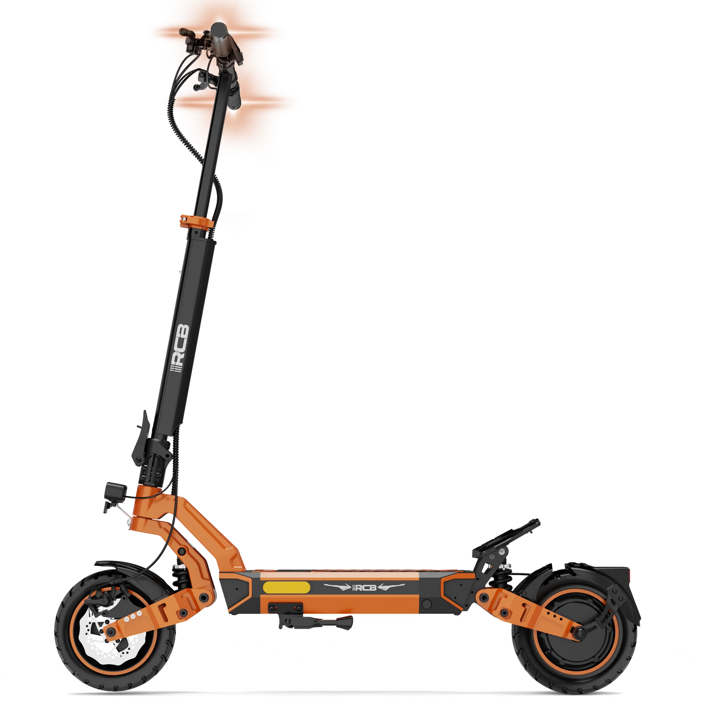 Eu Stock Factory Wholesale Electric Scooter RCB D7 Folding Scooter 2 Wheels 10 Inch Off-Road Tire Adult Escooter