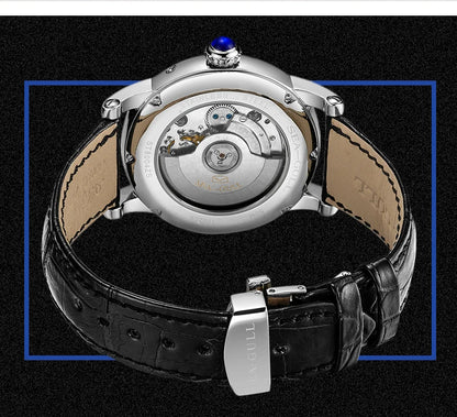 Seagull Men Watch Automatic Tourbillon Mechanical Watch Multifunctional Sapphire Calendar Luxury Men's Wristwatch ST8004ZS