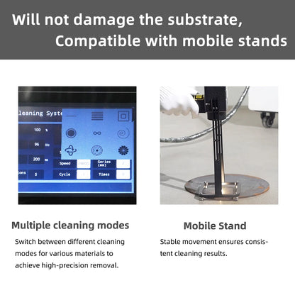 Oil Stains & Grease Cleaning Laser Machine Rust Removal for Classic Cars Laser rust Remover Laser Cleaner Machine