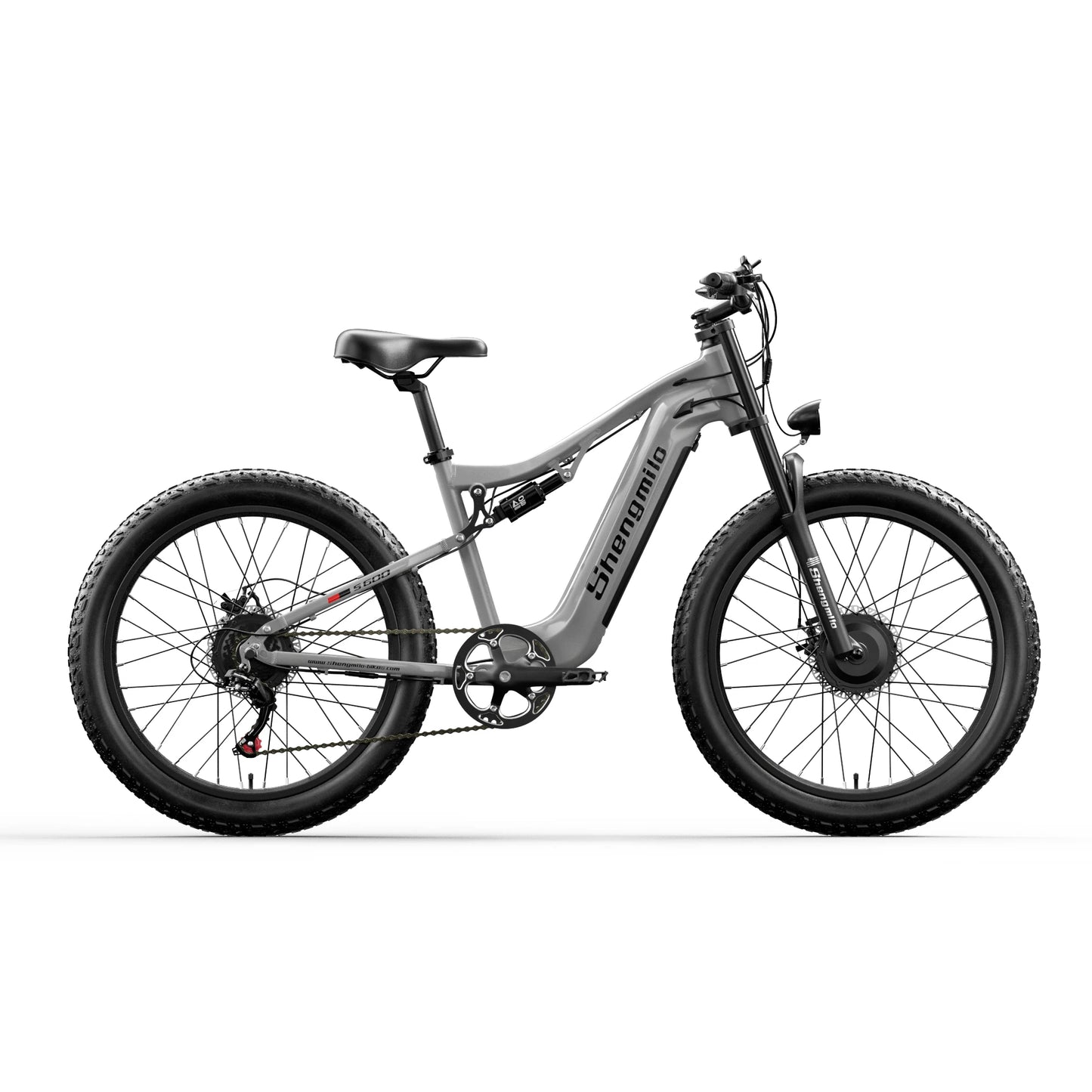 EU USA UK Warehouse 26 Inch Dual Motor Electric Bicycle 48V 17.5Ah Battery Shengmilo S600 Electric Bike 2000W