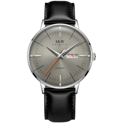 Fashion Men's Watches MIYOTA 8215 Watch Luxury brand CARNIVAL Automatic Mechanical Wristwatch Sapphire Double Calendar Men Watch
