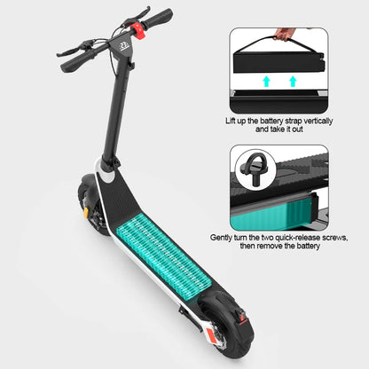 Citycoco EU US UK Warehouse Stock Electric Scooter 36V 15.6Ah Battery 500 Watt 10 Inch Vacuum Tire Max Wheel Dual Wheel ESCOOTER