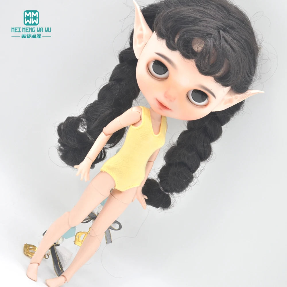 New Blyth Doll clothes Azone OB22 OB24 Toys doll accessories Fashion multicolor swimsuit