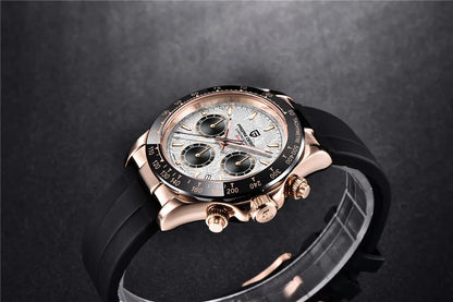 PAGANI DESIGN 2025 New Men Watches Luxury AR Sapphire crystal Quartz Watch Men Waterproof Sport Chronograph Automatic Date Watch