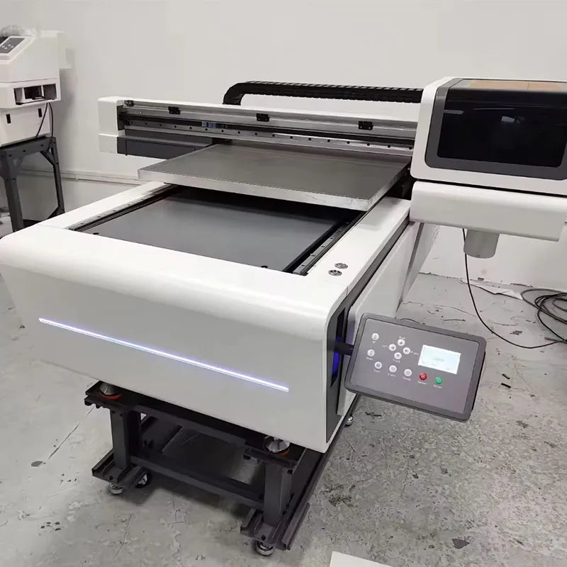 6090 UV DTF Printer AB Film  Offset Printing Machine Uv Sticker Printer  for Phone case Bottle Metal  6090 UV Flatbed Printer