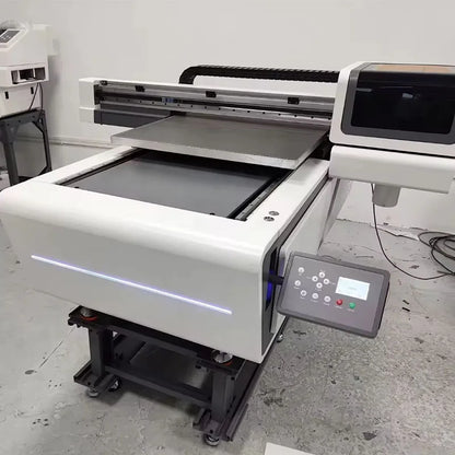 6090 UV DTF Printer AB Film  Offset Printing Machine Uv Sticker Printer  for Phone case Bottle Metal  6090 UV Flatbed Printer