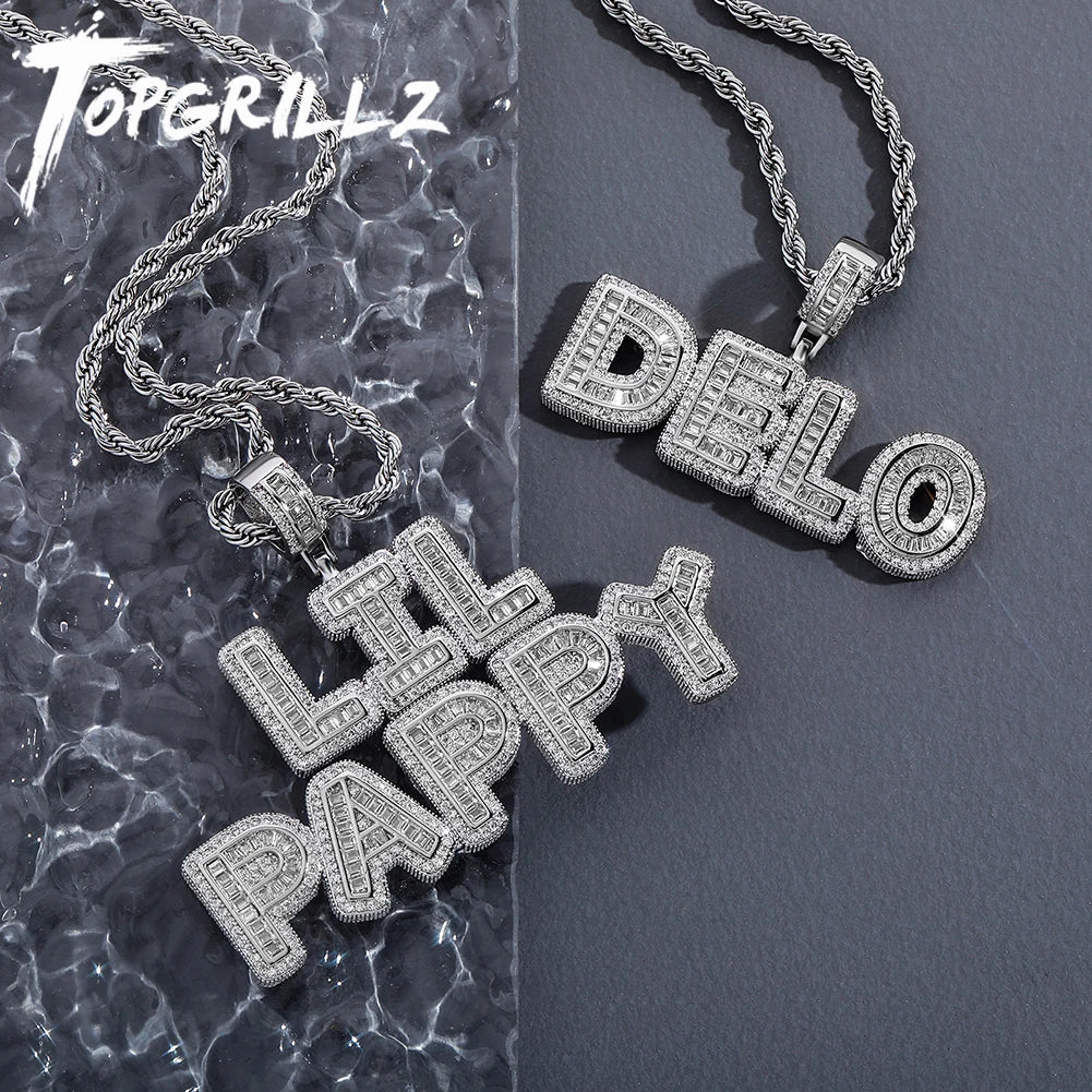 TOPGRILLZ Custom Name Necklace