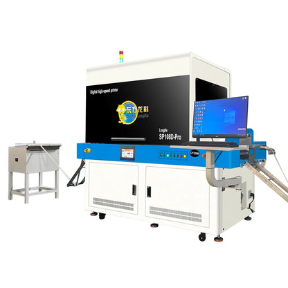 Longke Ricoh Print Head Automatic Cycle Eco Solvent UV Inkjet Single Pass High Speed UV Printer for Edge Banding