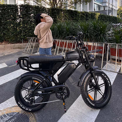 VOMO X90 Ebike 48V 15Ah Lithium-ion Battery E BIKE Fast EU MTB FAT Electric Bicycle X90 250W Deliver E-bike X90 BIKE