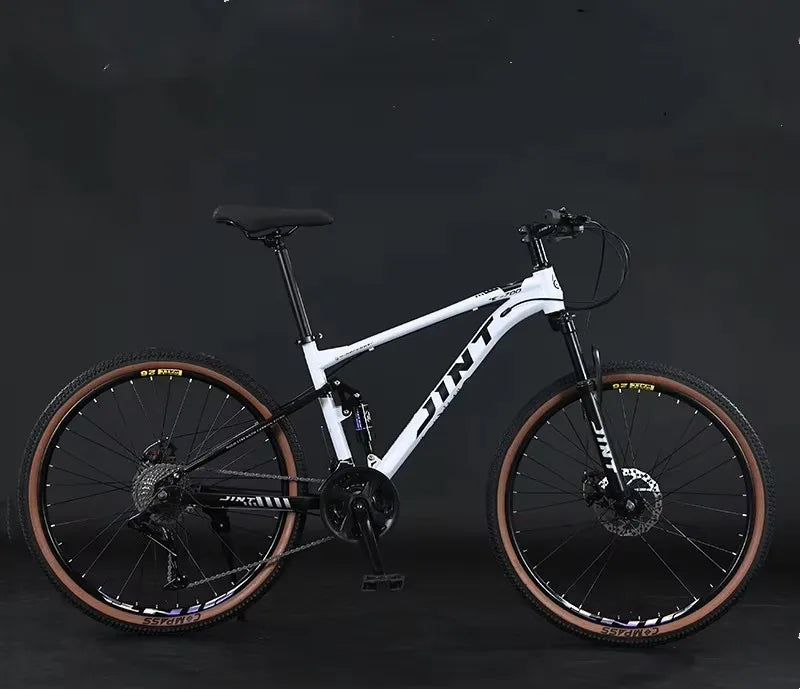 High Quality 26 Inch MTB Soft Tail Bicycle 24 27 30 Speed Full Suspension Carbon Steel Disc Brake with Ordinary Pedal