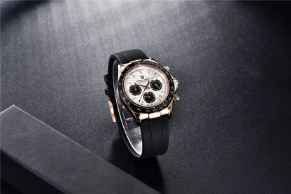 PAGANI DESIGN 2025 New Men Watches Luxury AR Sapphire crystal Quartz Watch Men Waterproof Sport Chronograph Automatic Date Watch
