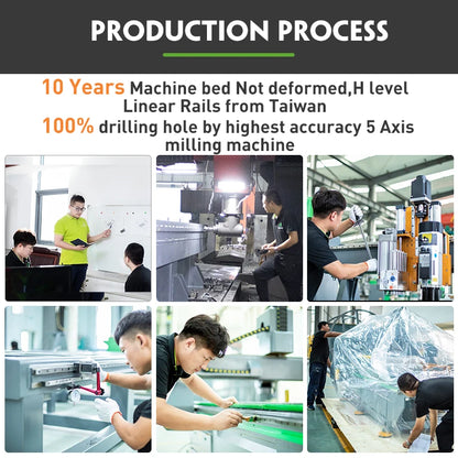 High Precision 5 Axis CNC Router 1325 for Processing Complex Curved Plastic Products