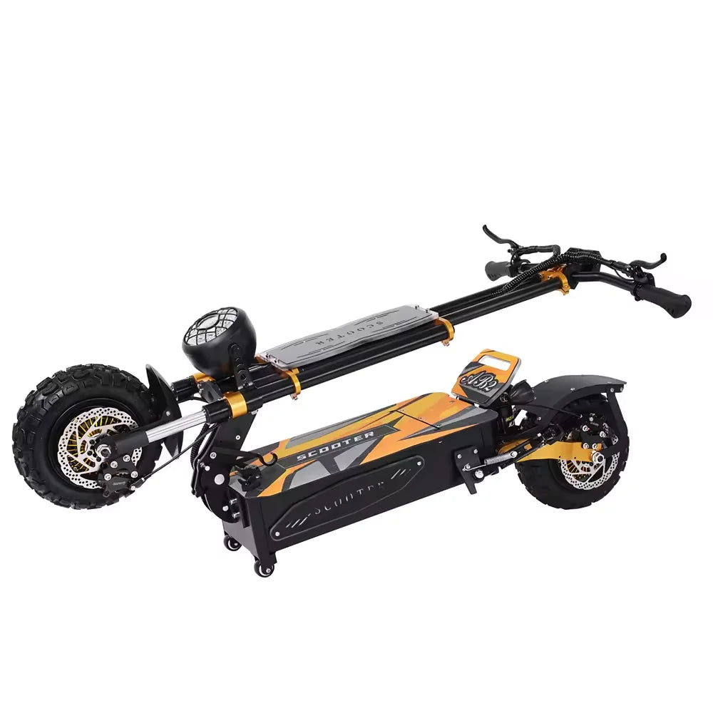 New 2024 Lithium 60v 40ah Foldable Obarter Ab2 Escooter off Road Adult Long Range 11 Inch Dual Motor Electric Scooters 6000w