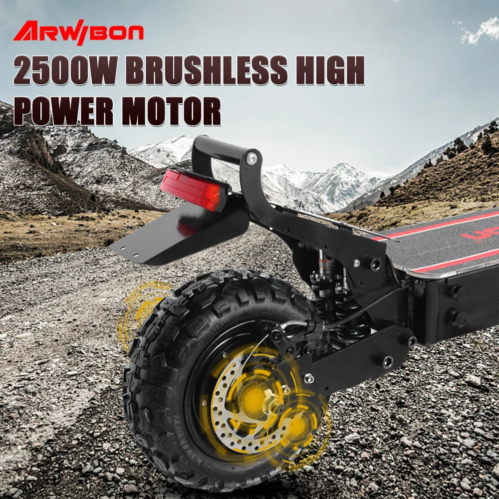ARWIBON Q30 Fast Electric Scooter USA EU Stock Hydraulic Suspension Escooter E Scooter 11 Inch Heavy Duty