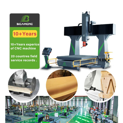 High Precision 5 Axis CNC Router 1325 for Processing Complex Curved Plastic Products
