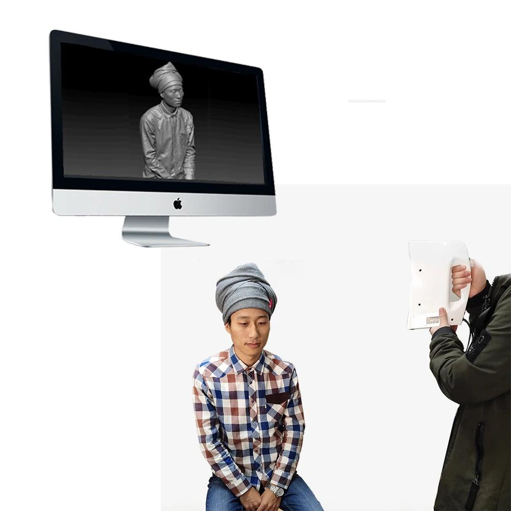 Thunk3d Portable 3d Scanner Hand Held Scanner 3d Multi-colour 3d Human Body Scanner