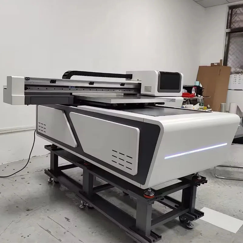 6090 with 3 head I3200 UV DTF Printer AB Film UV Printer for Phone case Bottle Glass Metal Sticker 6090 UV Flatbed Printer