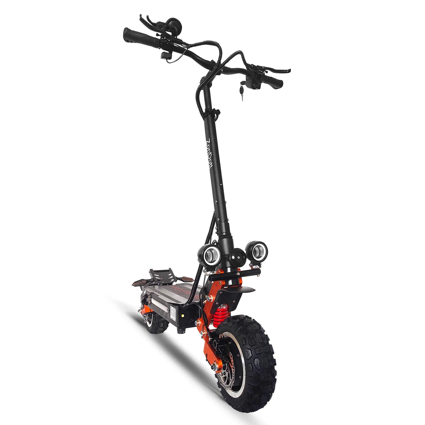 ZonDott ZO01 plus ELectric scooter Adults, 55MPH Fast Speed 60 Miles Long Range Off Road EScooter with Seat for Heavy Adults