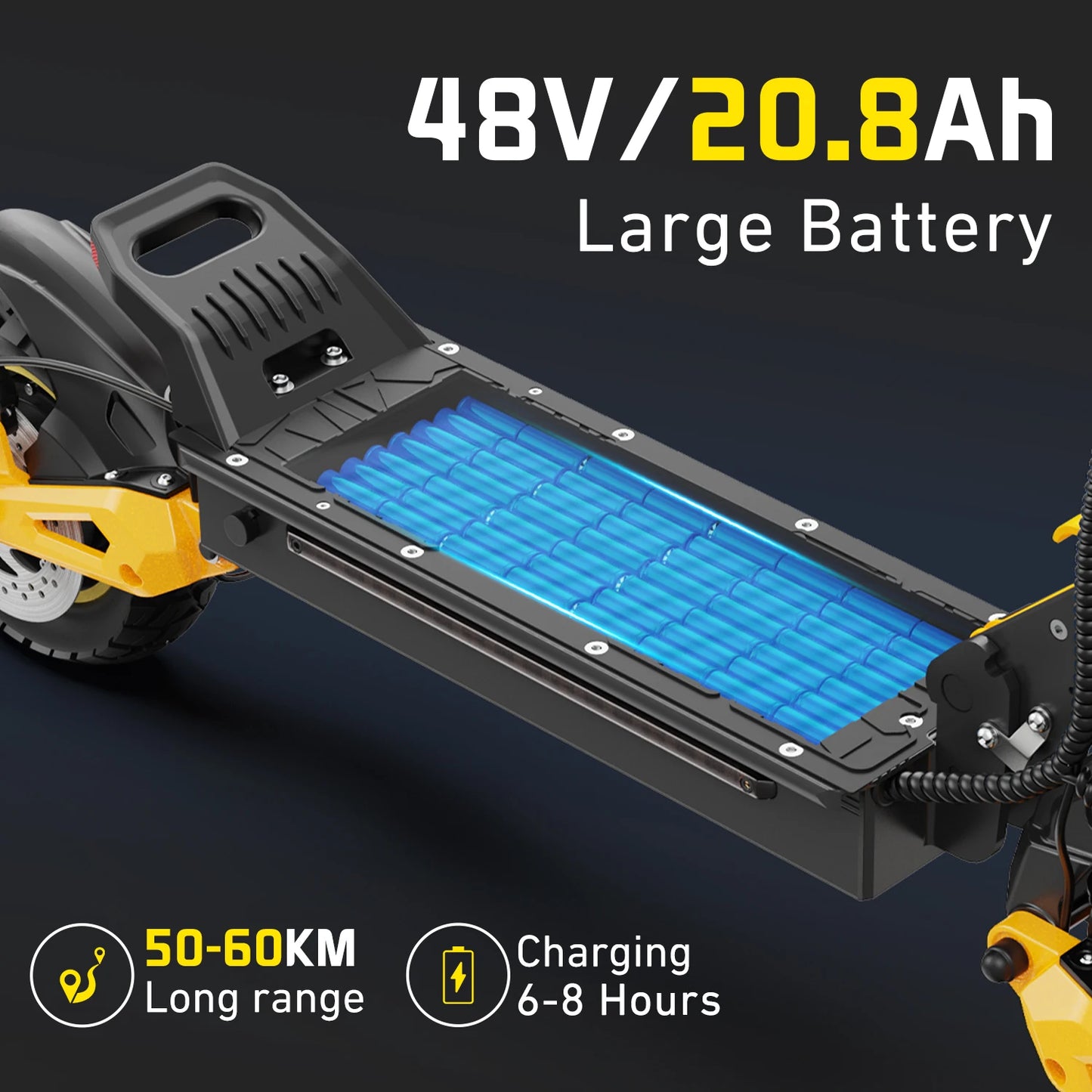 UK USA EU Warehouse 2 Wheel 10 Inch 20.8ah IENYRID ES1 How Much Are Adults Electric Scooters 2400w Escooter
