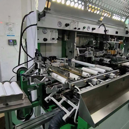 Automatic Five Color Silk Screen Printer for Cup Screen Printing Machine for Round Coffee Paper Water Cosmetic Plastic Tube