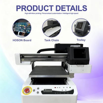 Free Shipping A2 A1 4050 Uv Printer Pvc Card Glass Bottle Golf Flatbed Uv Printer 4050 for Mobile Phone Case Acrylic Board