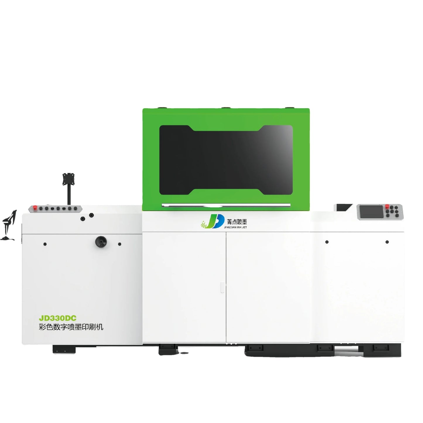 JD330CA  Two Side High Speed Four Colors Digital Inkjet Printing Machine  for Books