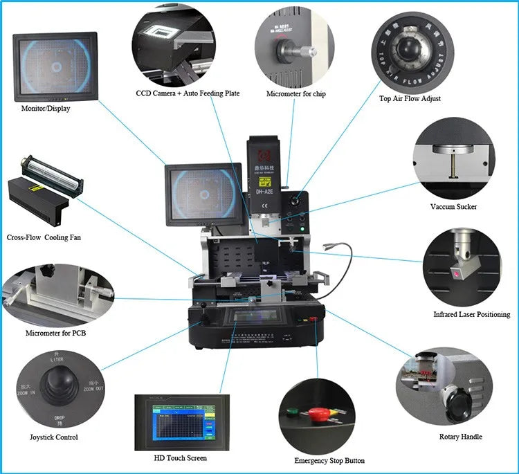 Optical Alignment Mobile Phone Repair Machine