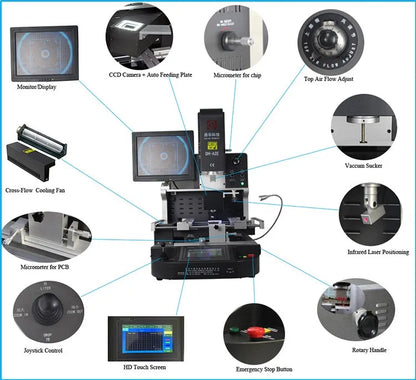 Optical Alignment Mobile Phone Repair Machine