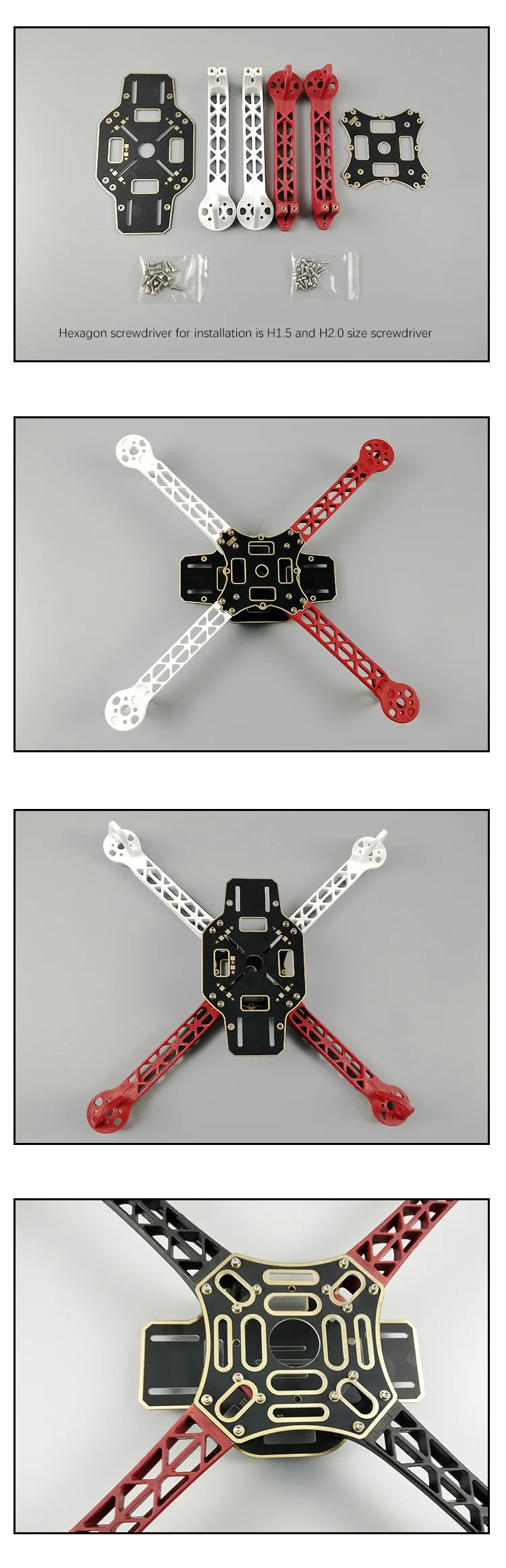 New F450 Drone With 450 Frame For RC MK MWC 4 Axis RC Multicopter Quadcopter Heli Multi-Rotor With Landing Gear