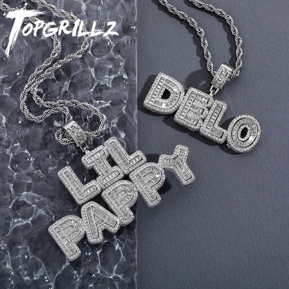 TOPGRILLZ Custom Name Necklace