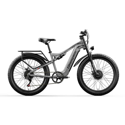 EU USA UK Warehouse 26 Inch Dual Motor Electric Bicycle 48V 17.5Ah Battery Shengmilo S600 Electric Bike 2000W