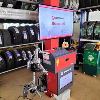 Sunshine Four Wheel Alignment S90MAX Supporting Germany Cars and Redesigned Cars Update Free 3D Wheel Aligner High Quality