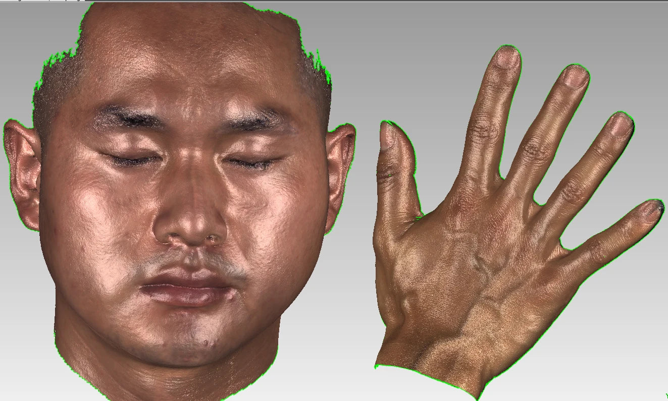 Thunk3d Portable 3d Scanner Hand Held Scanner 3d Multi-colour 3d Human Body Scanner