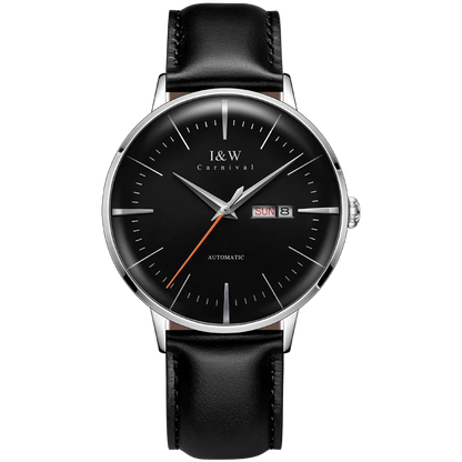 Fashion Men's Watches MIYOTA 8215 Watch Luxury brand CARNIVAL Automatic Mechanical Wristwatch Sapphire Double Calendar Men Watch