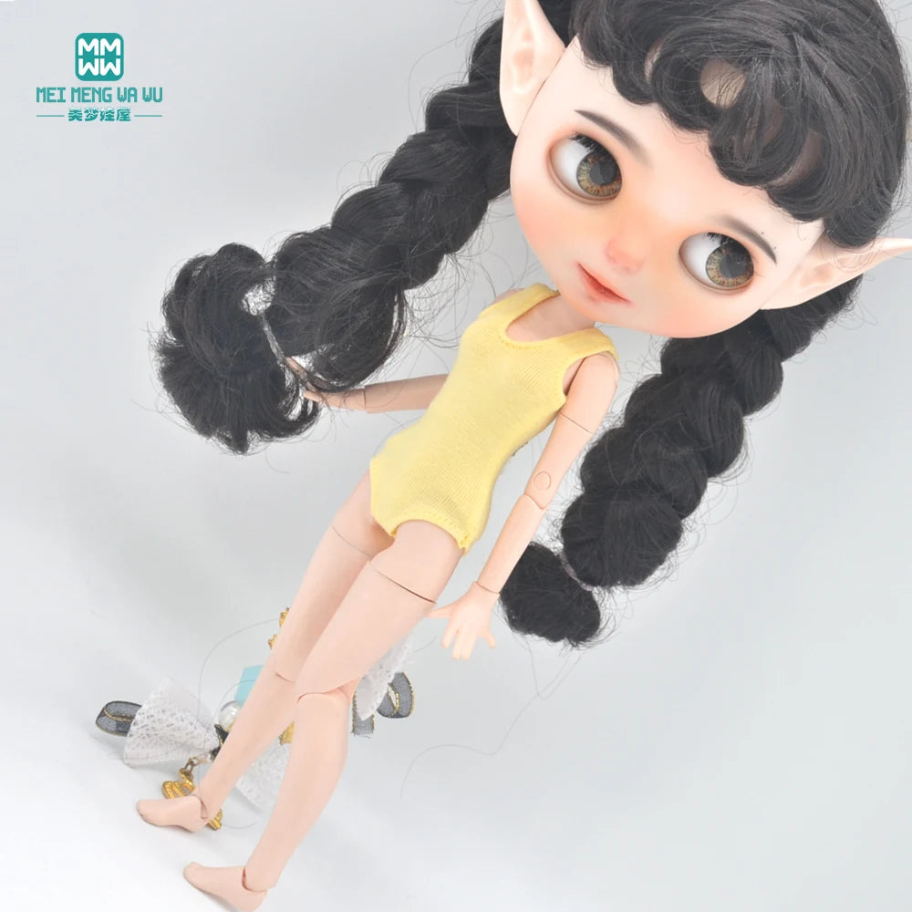 New Blyth Doll clothes Azone OB22 OB24 Toys doll accessories Fashion multicolor swimsuit
