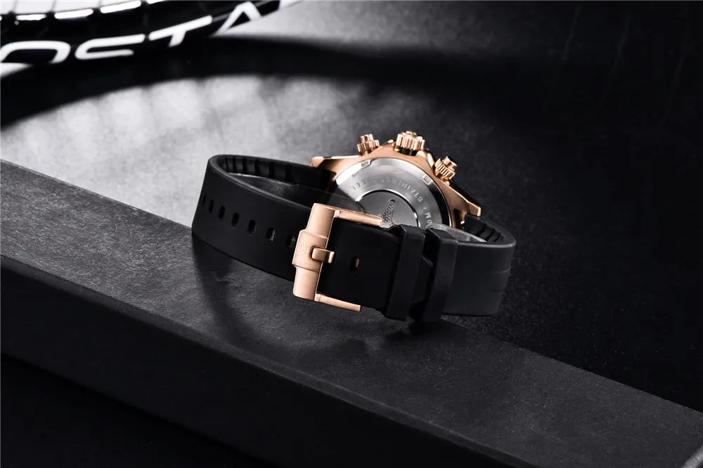 PAGANI DESIGN 2025 New Men Watches Luxury AR Sapphire crystal Quartz Watch Men Waterproof Sport Chronograph Automatic Date Watch