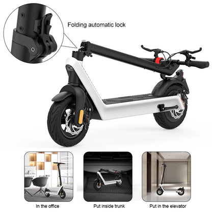 Citycoco EU US UK Warehouse Stock Electric Scooter 36V 15.6Ah Battery 500 Watt 10 Inch Vacuum Tire Max Wheel Dual Wheel ESCOOTER