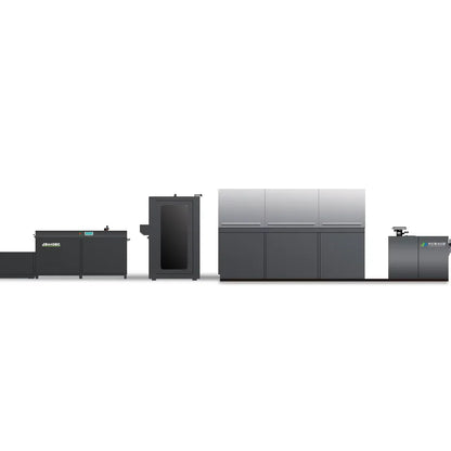 JD440E High-Speed Automatic Four Color Rotary Digital Inkjet Print Machine for Books Newspapers Bill Printing on Flex Material
