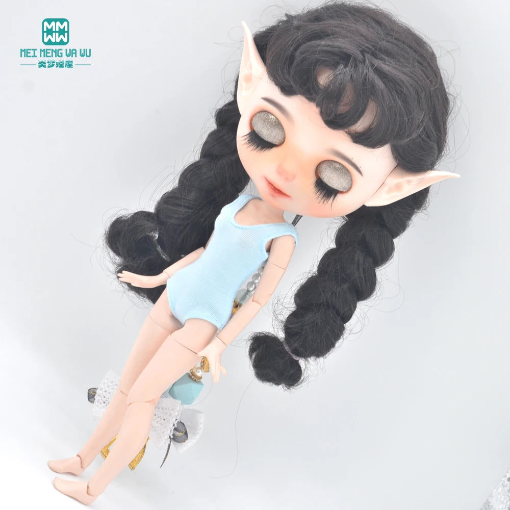 New Blyth Doll clothes Azone OB22 OB24 Toys doll accessories Fashion multicolor swimsuit