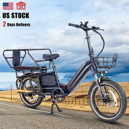US Store Hot Sell Electric Bike  Hovsco Ebike Long RangeE Bike Large Capacity Aluminum Alloy  Electric Bicycle