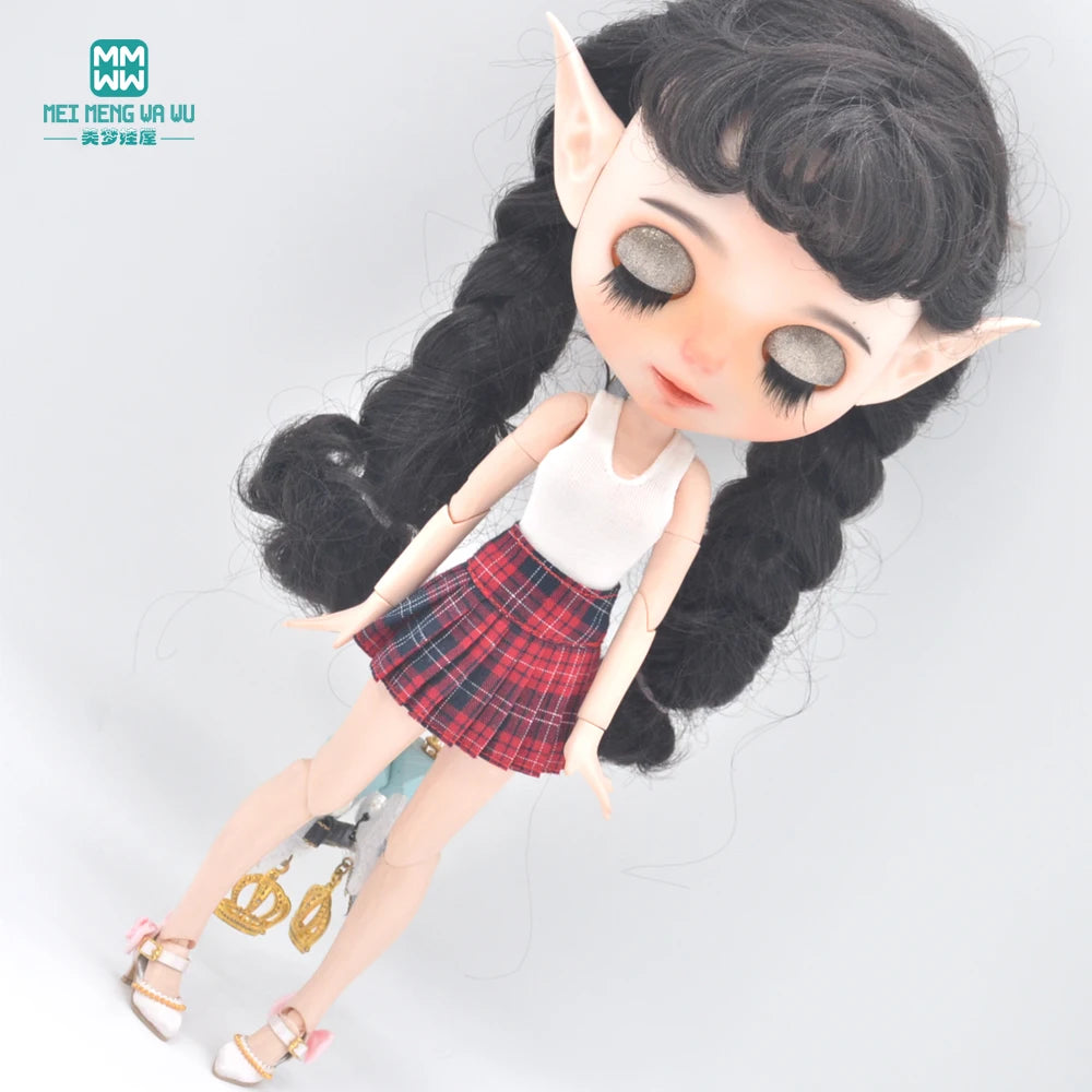 New Blyth Doll clothes Azone OB22 OB24 Toys doll accessories Fashion multicolor swimsuit