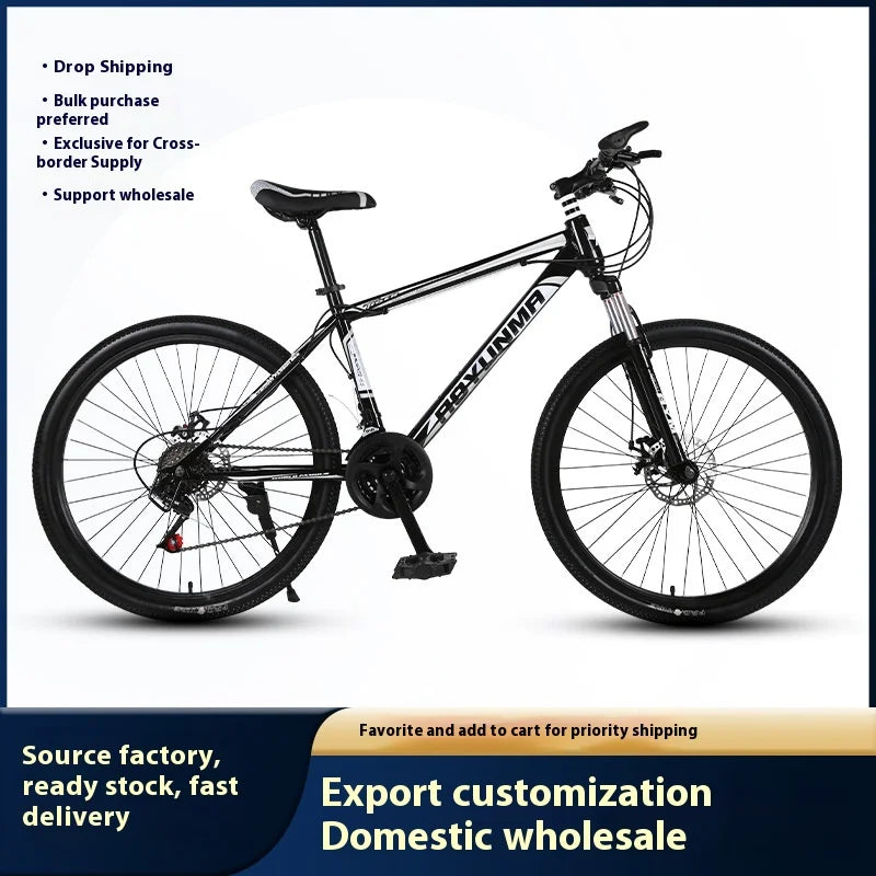 Quick Delivery in Stock Mens Bicycle24 Mtb Bicycle 24 26 Inch Mtb/bycycles Bicycle Adult Mountain Bikes With Rear Carrier