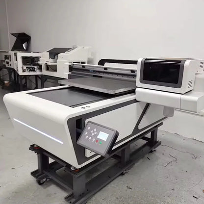 6090 UV DTF Printer AB Film  Offset Printing Machine Uv Sticker Printer  for Phone case Bottle Metal  6090 UV Flatbed Printer